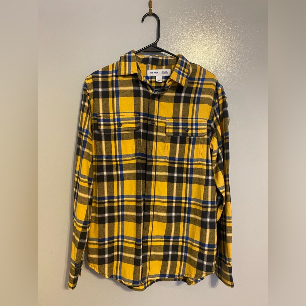 Old Navy Flannel Built in Flex Size Small